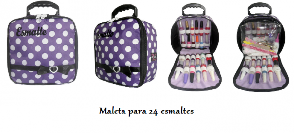 Maleta para 24 esmaltes